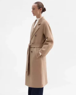 Prendas De Abrigo|SIMORRA Abrigo lana cruzado Beige