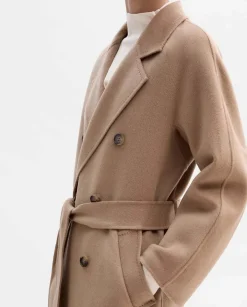 Prendas De Abrigo|SIMORRA Abrigo lana cruzado Beige