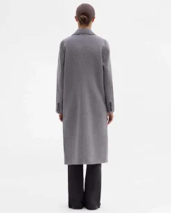 Prendas De Abrigo|Chaquetas|SIMORRA Abrigo largo cruzado Gris