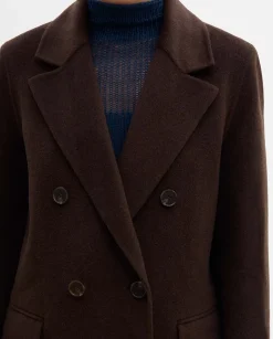 Chaquetas|Prendas De Abrigo|SIMORRA Abrigo largo cruzado Marrón