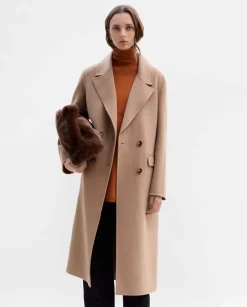 Prendas De Abrigo|SIMORRA Abrigo largo doble faz Beige