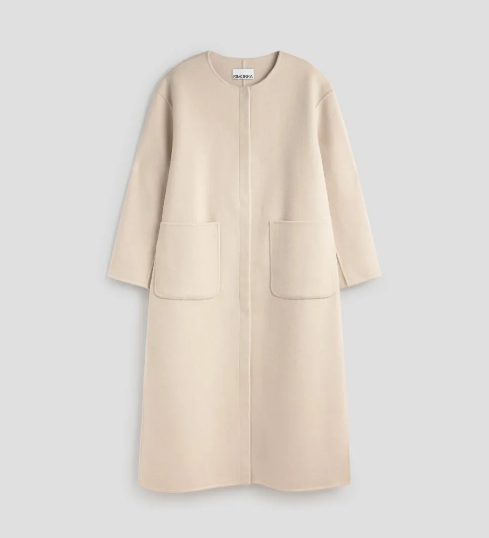 Prendas De Abrigo|SIMORRA Abrigo largo doble faz Beige