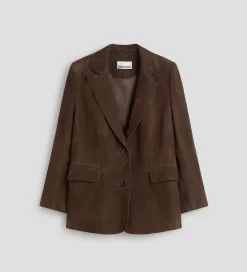 Prendas De Abrigo|Chaquetas|SIMORRA Americana de ante Marrón