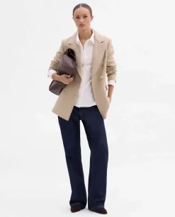 Chaquetas|Prendas De Abrigo|SIMORRA Americana doble botonadura Beige