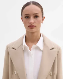 Chaquetas|Prendas De Abrigo|SIMORRA Americana doble botonadura Beige