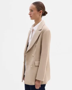 Chaquetas|Prendas De Abrigo|SIMORRA Americana doble botonadura Beige