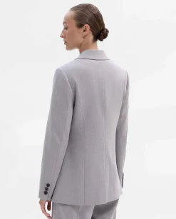 Prendas De Abrigo|Chaquetas|SIMORRA Americana entallada costuras Gris