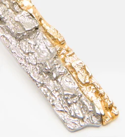 Bisutería|Fiesta|SIMORRA Anillo diseño piedra natural Oro