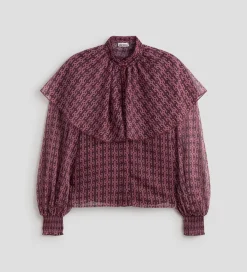 Camisas Y Blusas|SIMORRA Blusa capa estampada Rosa