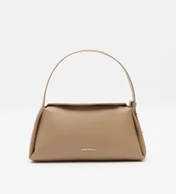 Bolsos|SIMORRA Bolso piel baguette Beige