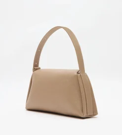 Bolsos|SIMORRA Bolso piel baguette Beige
