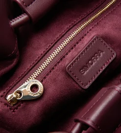 Bolsos|SIMORRA Bolso piel bombonera Rojo