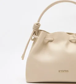 Bolsos|SIMORRA Bolso piel bombonera Beige
