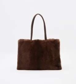 Bolsos|SIMORRA Bolso shopper pelo Marrón