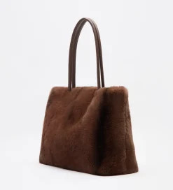 Bolsos|SIMORRA Bolso shopper pelo Marrón