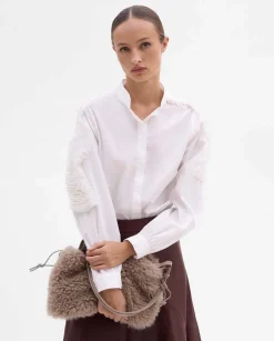 Fiesta|Camisas Y Blusas|SIMORRA Camisa bordado textil Blanco