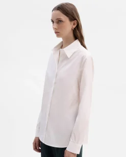 Camisas Y Blusas|SIMORRA Camisa de algodón Blanco