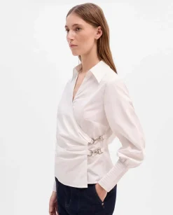 Camisas Y Blusas|SIMORRA Camisa detalle mosquetón Blanco