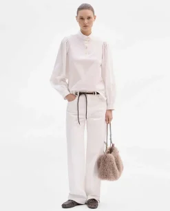 Camisas Y Blusas|SIMORRA Camisa manga abullonada Blanco