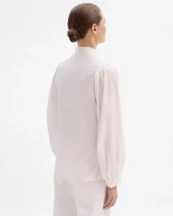 Camisas Y Blusas|SIMORRA Camisa manga abullonada Blanco