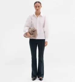 Fiesta|Camisas Y Blusas|SIMORRA Camisa manga abullonada Blanco