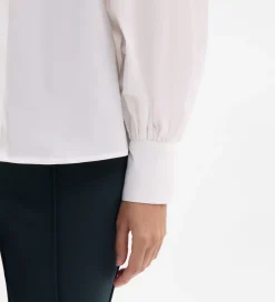 Fiesta|Camisas Y Blusas|SIMORRA Camisa manga abullonada Blanco