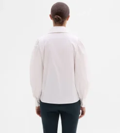 Fiesta|Camisas Y Blusas|SIMORRA Camisa manga abullonada Blanco