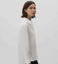 Camisas Y Blusas|SIMORRA Camisa recta algodón Blanco
