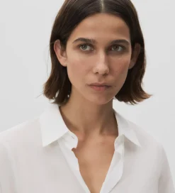 Camisas Y Blusas|SIMORRA Camisa recta algodón Blanco