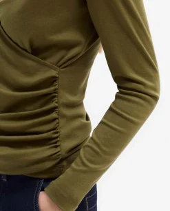 Camisetas Y Tops|SIMORRA Camiseta cruzada Verde