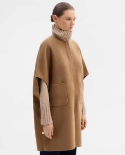 Prendas De Abrigo|SIMORRA Capa capucha técnica Beige