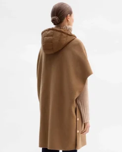 Prendas De Abrigo|SIMORRA Capa capucha técnica Beige