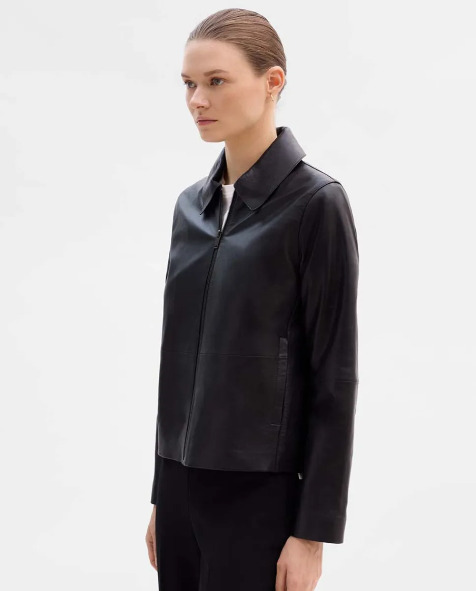Prendas De Abrigo|Chaquetas|SIMORRA Cazadora corta napa Negro
