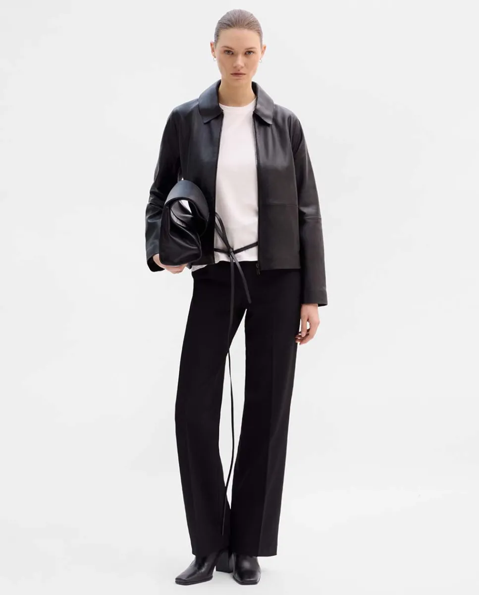 Prendas De Abrigo|Chaquetas|SIMORRA Cazadora corta napa Negro
