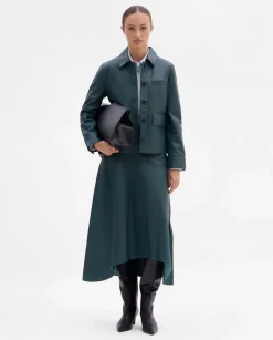 Prendas De Abrigo|Chaquetas|SIMORRA Cazadora napa pespuntes Verde