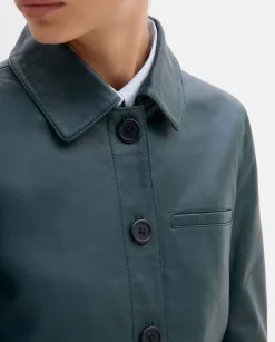 Prendas De Abrigo|Chaquetas|SIMORRA Cazadora napa pespuntes Verde