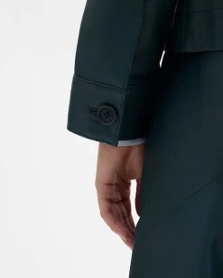 Prendas De Abrigo|Chaquetas|SIMORRA Cazadora napa pespuntes Verde