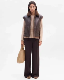 Prendas De Abrigo|Chaquetas|SIMORRA Chaleco corto reversible Marrón