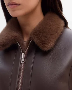 Prendas De Abrigo|Chaquetas|SIMORRA Chaleco corto reversible Marrón