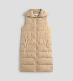 Prendas De Abrigo|Chaquetas|SIMORRA Chaleco largo acolchado Beige