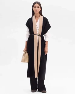 Prendas De Abrigo|SIMORRA Chaleco punto reversible Negro