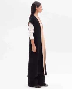 Prendas De Abrigo|SIMORRA Chaleco punto reversible Negro