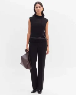 Prendas De Punto|Camisetas Y Tops|SIMORRA Chaleco tricot combinado Negro