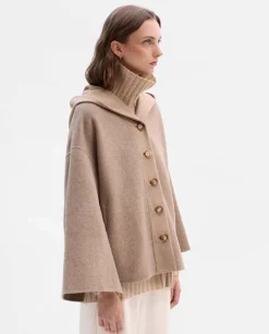 Prendas De Abrigo|Chaquetas|SIMORRA Chaqueta abertura mangas Marrón