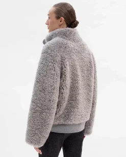 Prendas De Abrigo|Chaquetas|SIMORRA Chaqueta bomber borreguillo Gris