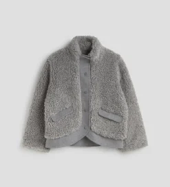 Prendas De Abrigo|Chaquetas|SIMORRA Chaqueta bomber borreguillo Gris