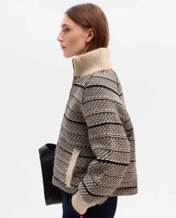Prendas De Abrigo|Prendas De Punto|SIMORRA Chaqueta bomber jacquard Negro
