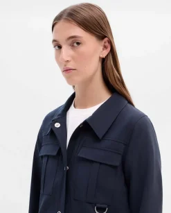 Prendas De Abrigo|Chaquetas|SIMORRA Chaqueta corta bolsillos Azul