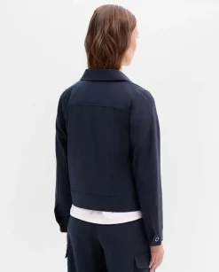 Prendas De Abrigo|Chaquetas|SIMORRA Chaqueta corta bolsillos Azul