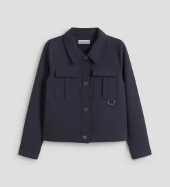 Prendas De Abrigo|Chaquetas|SIMORRA Chaqueta corta bolsillos Azul
